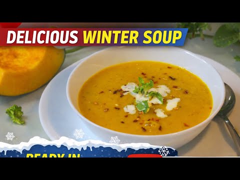 This Creamy Pumpkin Soup Recipe Is The Best Ever! It's Easy And Delicious - You'll Love It!