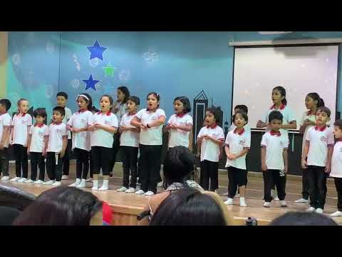 Sabeeka singing  speeches song on stage