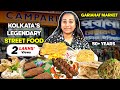 Kolkata's Legendary Street Food | Mughlai Paratha, Fish Kabiraji, Kebab & more | Gariahat Market