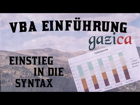 [#32] VBA Einführung