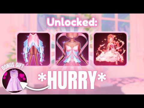 *NEW FREE ITEMS!!* HOW TO COMPLETE THE NEW DRESS TO IMPRESS VALENTINES QUEST WITH BONUS REWARDS!!