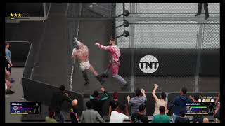 Jon Moxley vs GG Allin AEW WWE Hell in a Cell Blood Fight