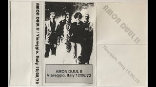 Amon Düül II, Viareggio, Italy. 12/08/1972