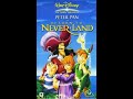 Opening To Return To Neverland UK VHS 2002