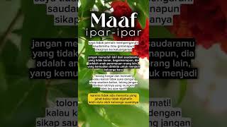 Download lagu maaf ipar-ipar, tidak ada menantu yang jahat #viral #quotes #kata2indah #shortsviral #menantu #fypa mp3
