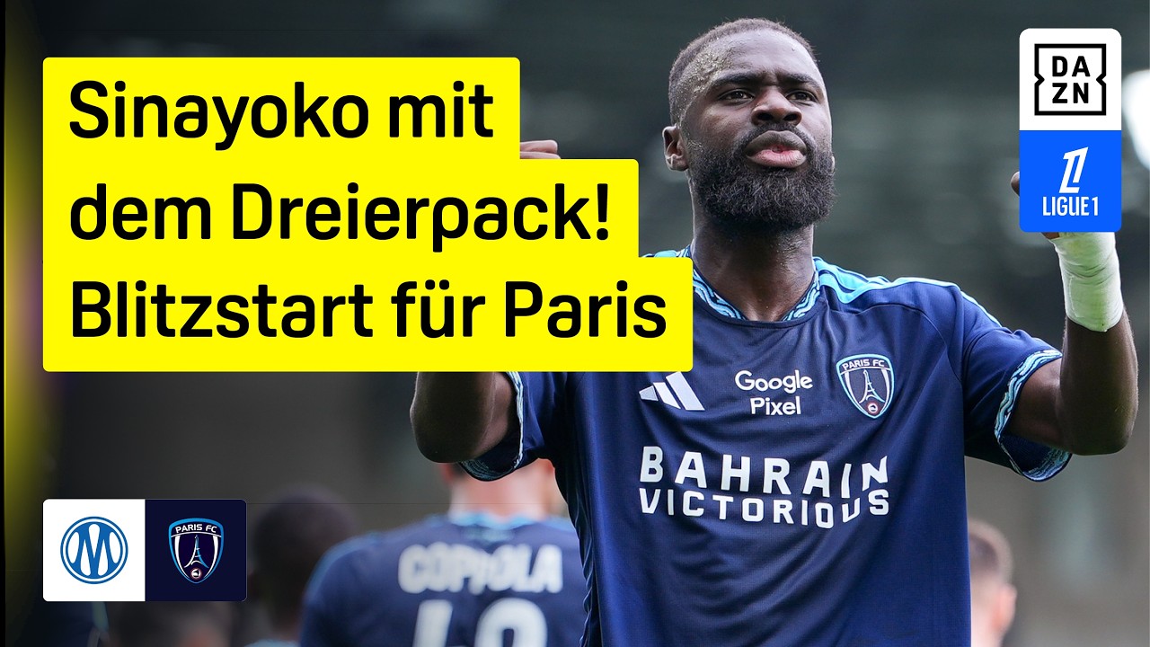 Olympique de Marseille 2 - 3 Paris FC highlights