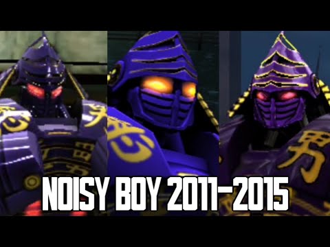 Evolution of Noisy Boy in Real Steel Games| 2011-2015