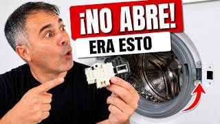 Lavadora Bosch NO ABRE 🔥 Cambia el blocapuertas en 10 minutos