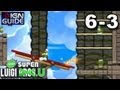 New Super Luigi U 3 Star Coin Walkthrough - Rock Candy Mines 3 Spike's Seesaws