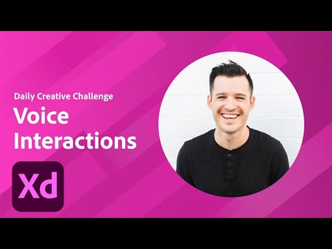 Adobe XD Daily Creative Challenge - Voice Interactions | Adobe Creative Cloud