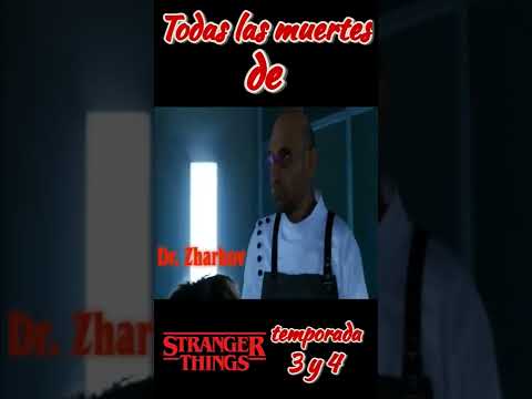 TODAS LAS MUERTES DE STRANGER THINGS TEMPORADA 3 Y 4