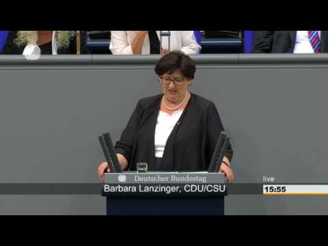 Barbara Lanzinger: Tourismuspolitischer Bericht der Bundesregierung [Bundestag 23.06.2017]