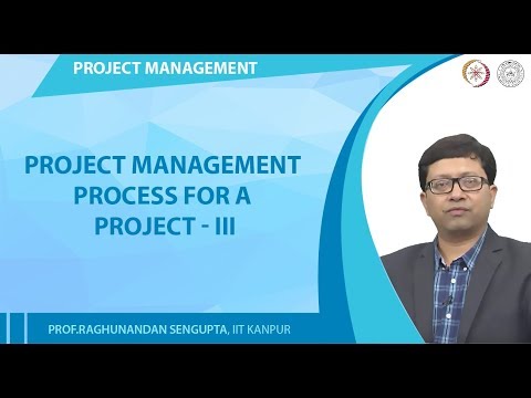 Project Management Process for a Project III