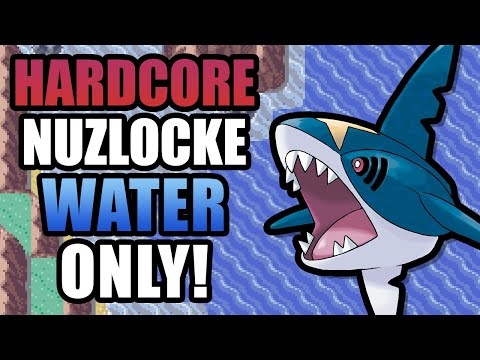 Pokémon Emerald Hardcore Nuzlocke - Water Types Only! (No items, No overleveling)