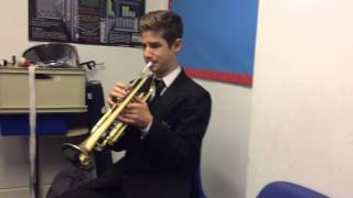 Slinky on trumpet grade 3