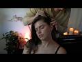 POV ASMR Spa Experience Hair Play Scalp Massage Check Back Scratching Whisper Soft Spoken