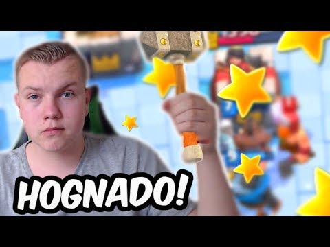 HOG-NADO META DECK?!  Grand Challenge Best Hog Deck - Clash Royale