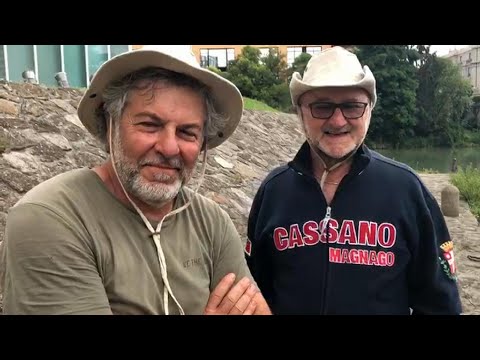 Da Mantova a Padova in zattera: l'avventura di due amici