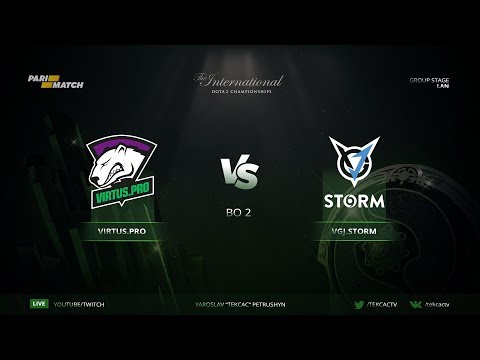 [RU] Virtus.pro vs VGJ.Storm | Bo2 | The International 2018 by @Tekcac