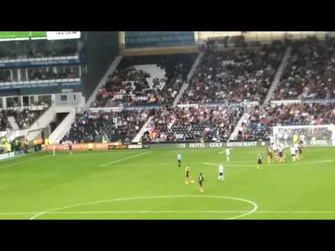 Derby 0 Newcastle 2 Yoan Gouffran goal!!!!