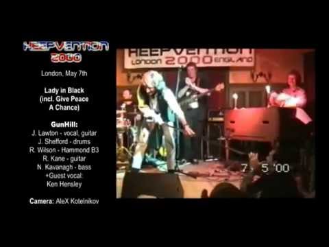 Ken Hensley & John Lawton Rare Footage - Lady In Black (2000 Live)