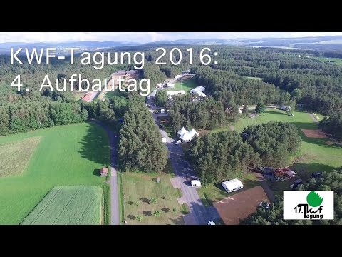 KWF-Tagung 2016: Aufbau in Roding