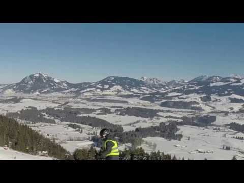 Peter Talentfrei Skiabfahrt vom Weiherkopf am 21.01.2017