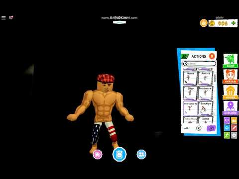 RICARDO MILOS DANCES AT DOTA BY BASSHUNTER (ROBLOX COVER)