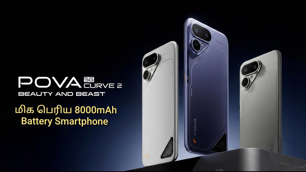 Tecno Pova Curve 2 : The 8000mAh Beast is Here!