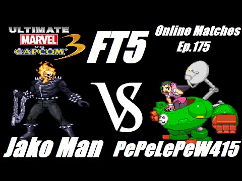 Jako Man VS PePeLePeW415 FT5 (UMVC3 Online Matches Ep.175)