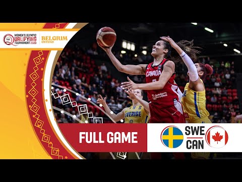 Sweden v Canada - Full Game - FIBA Women's Olympic Qualifying Tournament 2020