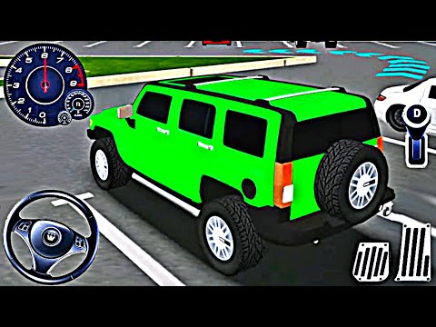 Parking Frenzy 2.0 3D Game | Green Hummer City Driving Challenge 2025 | Android iOS Gameplay