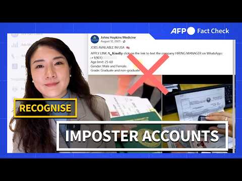 Video Thumbnail: How to spot fake Facebook pages impersonating official sources