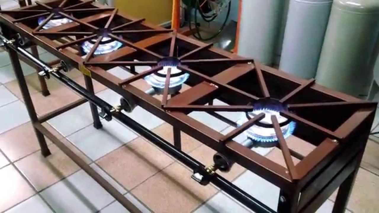 Watch Parrilla de 4 quemadores de herrería Now Parrilla de 4 quemadores de herrería