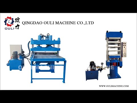 Rubber mat Vulcanizer press machine & Rubber tile Curing press machine