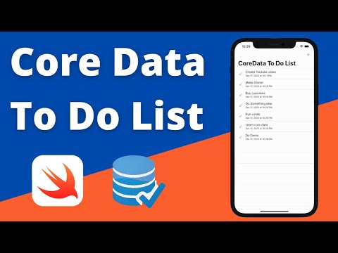 Core Data To Do List App for Beginners (Xcode 12, Swift 5, iOS Basics) - Development