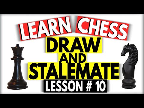 ♟ Draw and Stalemate in Chess Explained : Basic Chess Rules : How to Play Chess