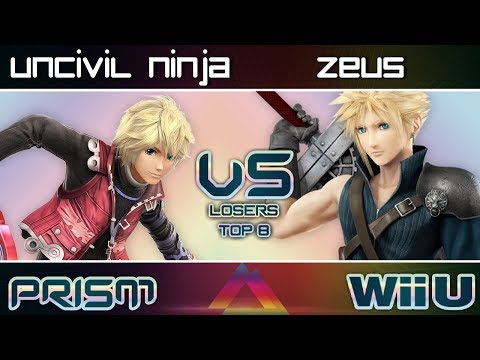 PRISM 131 - Uncivil Ninja (Shulk) vs. Zeus (Cloud) - Losers Top 8 - Smash Wii U