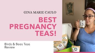 BEST PREGNANCY TEAS | Helps all side effects like heartburn & upset stomach | Birds & Bees Teas