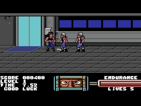 Target Renegade Longplay (C64) [QHD]