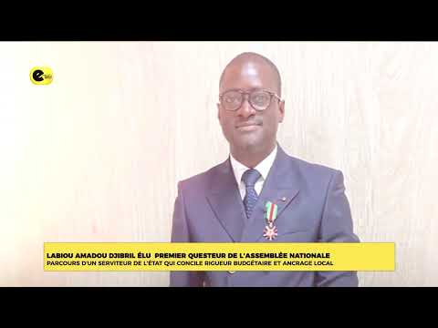 Labiou Amadou Djibril élu premier questeur de l'assemblée nationale