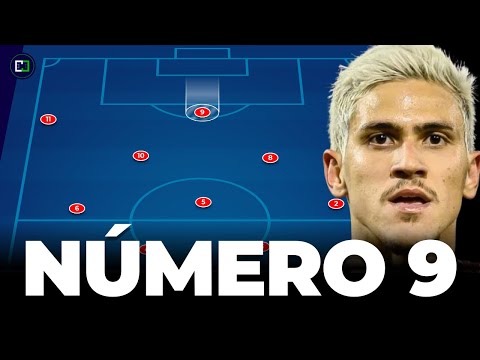 The Tactical Functions of a GOOD NUMBER 9 (Center Forward) | Football Tactics