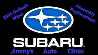 Wiper Motor Assembly Replacement