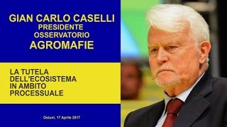 Gian Carlo Caselli -  Agromafie - Convegno Rotary Club Ostuni