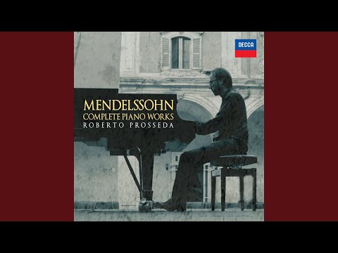 Mendelssohn: Lieder ohne Worte, Op. 62 - No. 5 in A Minor. Andante "Venetian Gondola Song", MWV...