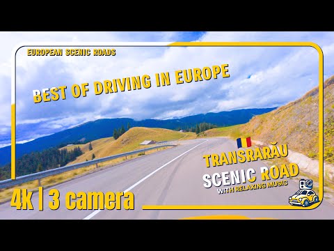 Driving in Europe|Romania: Transrarau | 4K 60p | 3 camera recording