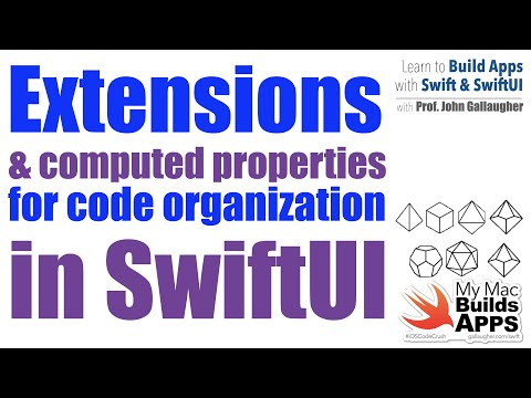 Ch. 4.6 Code Modularity w/Extracted Views, and Extensions w/Computed Properties (Dungeon Dice app)
