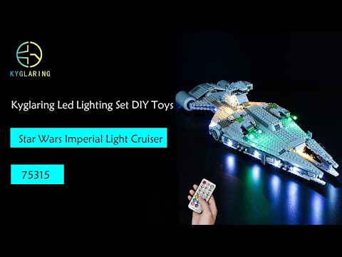 Kyglaring Led Lighting Set DIY Toys for LEGO Star Wars 75315 Imperial Light Cruiser