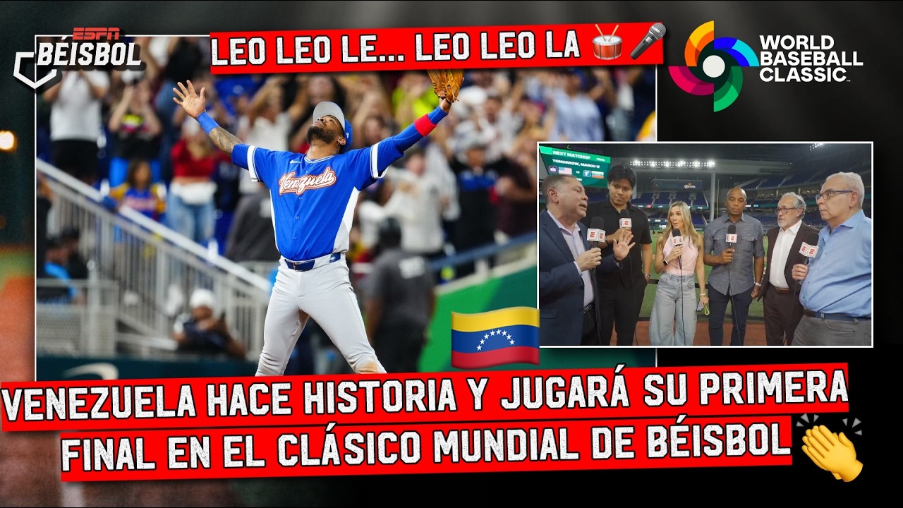 VENEZUELA LOGRÓ victoria MÁS IMPORTANTE del BÉISBOL vs ITALIA, ¿y deporte VENEZOLANO? | ESPN Beisbol