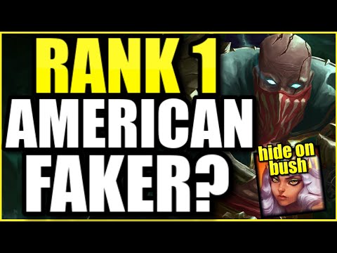 THIS GUY HAS FAKER'S NAME...?!  THE RANK 1 PYKE DEFENDS FAKERS HONOR BY TAKING ON AN IMPOSTOR!
